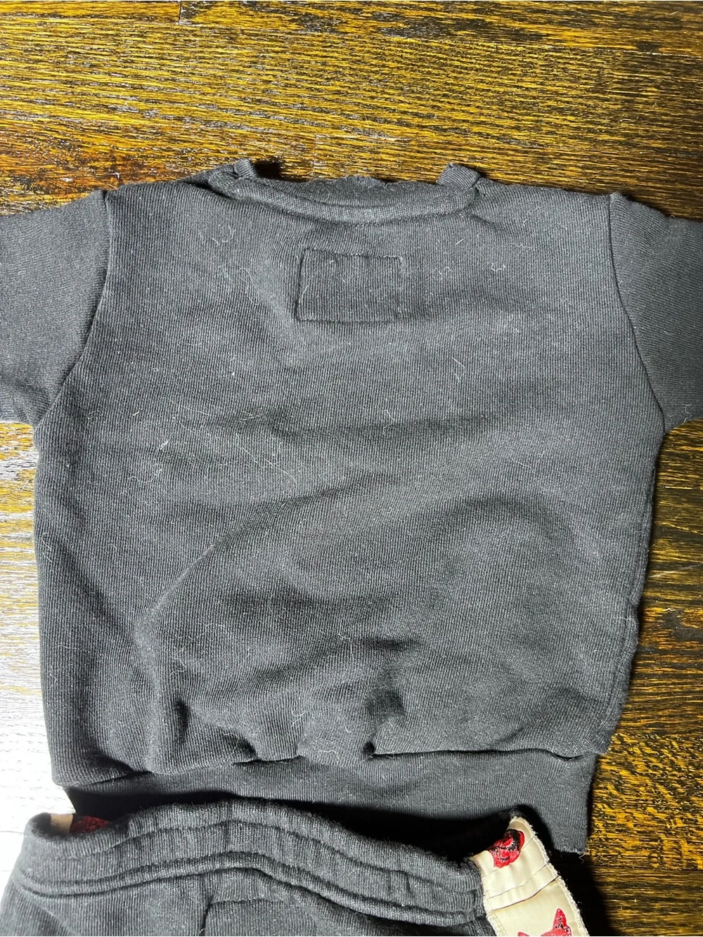 Nununu 12-18 Months Black Cool Cats Sweatshirt and Pants Set